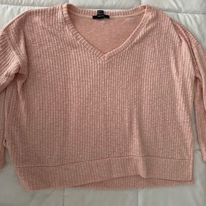 Pink heavy weight forever 21 Sweater